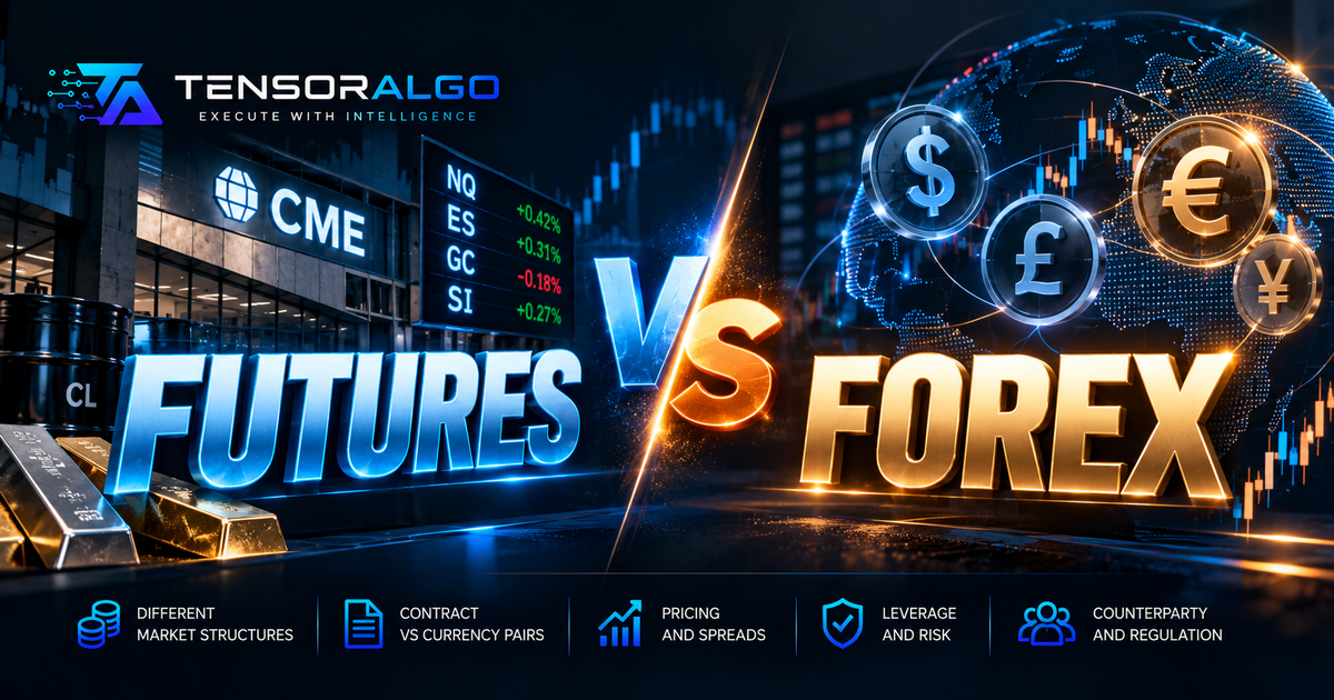 Market structure comparison between exchange-traded futures and dealer-based retail forex trading